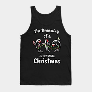 I'm dreaming of a great white christmas Tank Top